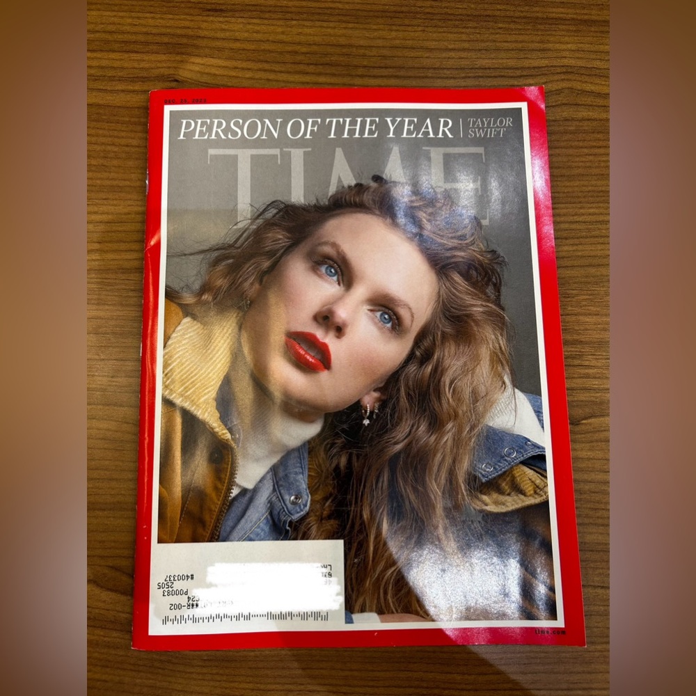 Taylor Swift Time Magazine 2023 Cover NEW